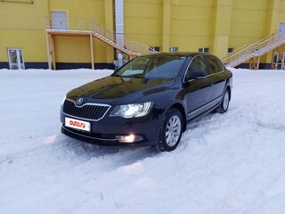 2014 Skoda Superb DSG II Рестайлинг, чёрный, 1200000 рублей, вид 2