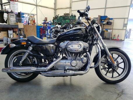 2015 Harley-Davidson Sportster 883, чёрный, 777000 рублей, вид 2