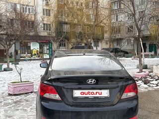 2011 Hyundai Solaris I, чёрный, 500000 рублей, вид 3