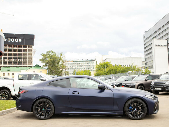 2022 BMW 4 серии 430i xDrive G22, G23, G26, синий - вид 2
