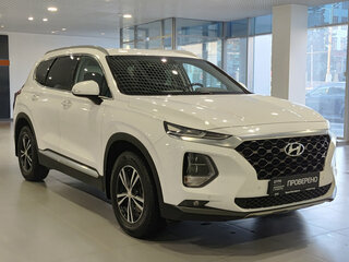 2018 Hyundai Santa Fe IV, белый, 2170000 рублей, вид 3