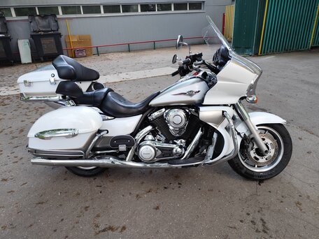 2013 Kawasaki VN1700 Vulcan, белый, 800000 рублей, вид 4