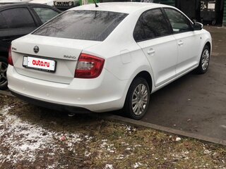 2014 Skoda Rapid I, белый, 1170000 рублей, вид 4