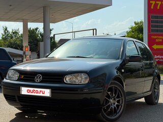 2001 Volkswagen Golf IV, чёрный, 670000 рублей, вид 1