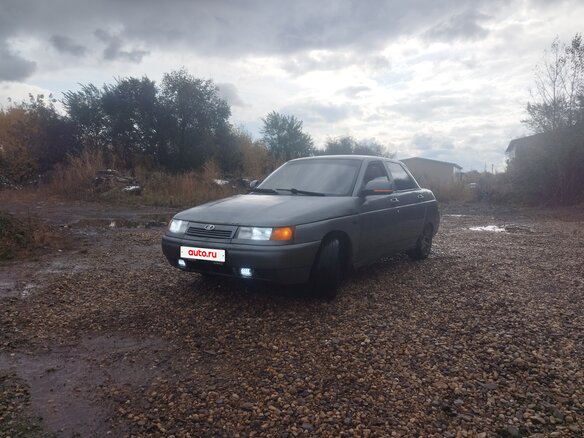 2006 Lada (ВАЗ) 2110, серый - вид 1