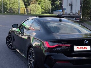 2021 BMW 4 серии 430i xDrive G22, G23, G26, чёрный, 3850000 рублей, вид 4