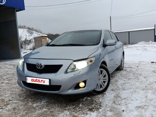2007 Toyota Corolla X (E140, E150), голубой, 990000 рублей, вид 3