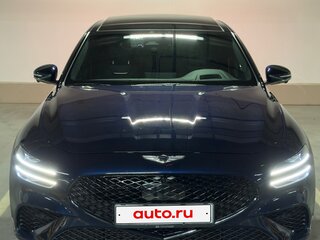 2021 Genesis G70 I Рестайлинг, синий, 3580000 рублей, вид 5