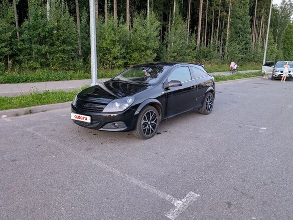 2008 Opel Astra GTC H Рестайлинг, чёрный, 575000 рублей
