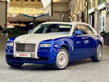 2012 Rolls-Royce Ghost I (Series I), синий, 11999000 рублей, вид 2