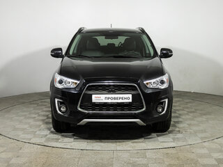 2014 Mitsubishi ASX I Рестайлинг, чёрный, 1399700 рублей, вид 2