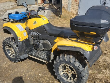 2012 CFMoto CF500, жёлтый, 415000 рублей, вид 4