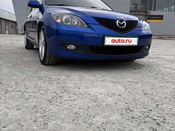 2008 Mazda 3 I (BK) Рестайлинг, синий, 600000 рублей - вид 23