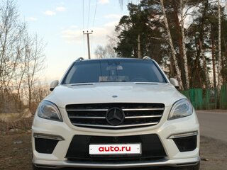 2014 Mercedes-Benz M-Класс AMG 63 AMG III (W166), белый, 3600000 рублей, вид 2