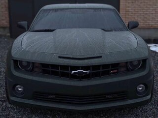 2009 Chevrolet Camaro V, серебристый, 5600000 рублей, вид 1