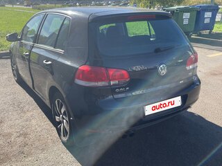 2010 Volkswagen Golf VI, чёрный, 690000 рублей, вид 5