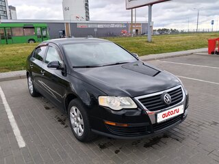 2007 Volkswagen Passat B6, чёрный, 500000 рублей, вид 1