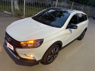 2021 Lada (ВАЗ) Vesta SW I, белый, 1375000 рублей, вид 1