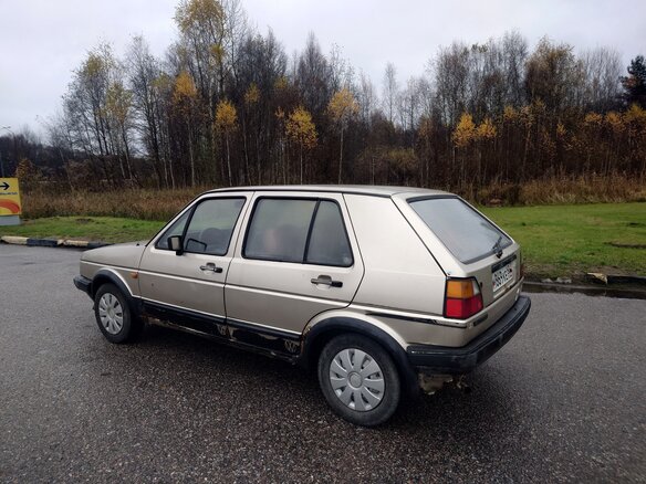1987 Volkswagen Golf II, серый - вид 5