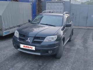 2007 Mitsubishi Outlander I, чёрный, 600000 рублей, вид 1