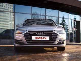 2021 Audi A8 Long 50 TDI IV (D5), серый, 5650000 рублей, вид 3