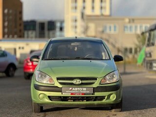 2007 Hyundai Getz I Рестайлинг, зелёный, 430000 рублей, вид 2