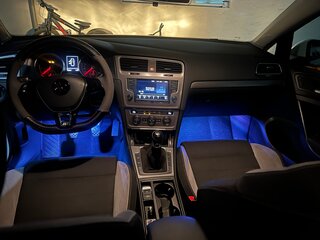 2014 Volkswagen Golf VII, белый, 1350000 рублей, вид 4