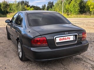 2009 Hyundai Sonata ТагАЗ IV (EF) Рестайлинг, серый, 400000 рублей, вид 4