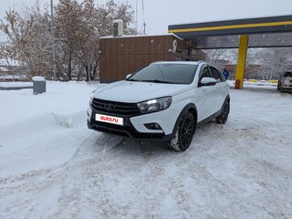 2020 Lada (ВАЗ) Vesta SW Cross I, белый, 1100000 рублей, вид 3