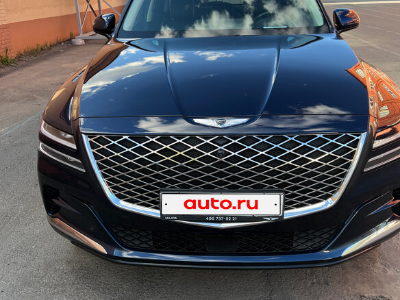 2021 Genesis GV80 I, синий, 5300000 рублей