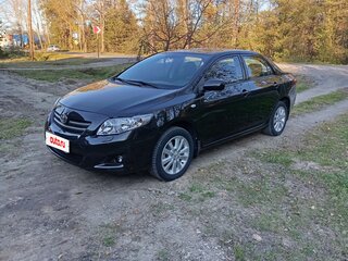 2008 Toyota Corolla AMT X (E140, E150), чёрный, 950000 рублей, вид 1