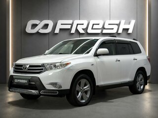 2010 Toyota Highlander II (XU40) Рестайлинг, белый, 2130000 рублей, вид 1