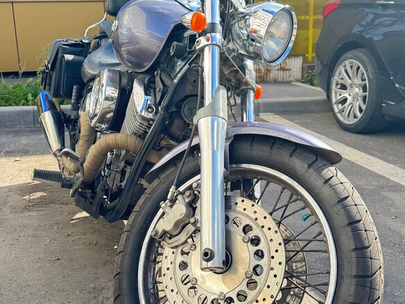2005 Yamaha XVS1100, серый, 504900 рублей