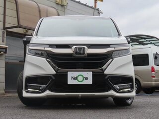 2020 Honda Stepwgn V Рестайлинг, белый, 1750000 рублей, вид 2