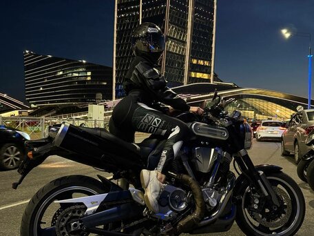 2005 Yamaha MT-01, фиолетовый, 600000 рублей, вид 2
