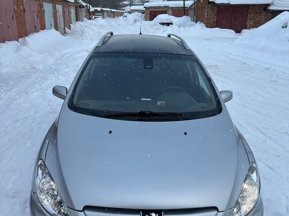 2004 Peugeot 307 I, серебристый, 350000 рублей - вид 4