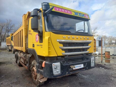 2022 IVECO-Hongyan 6x4 (CQ3346), жёлтый, 2450250 рублей, вид 2