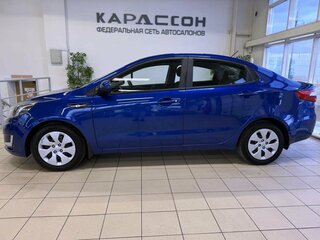 2012 Kia Rio 5-speed III, синий, 725000 рублей, вид 5