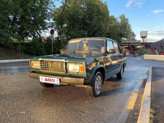 2009 Lada (ВАЗ) 2107, зелёный, 125000 рублей, вид 4
