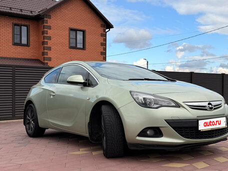 2012 Opel Astra GTC J Рестайлинг, зелёный, 1060000 рублей, вид 4