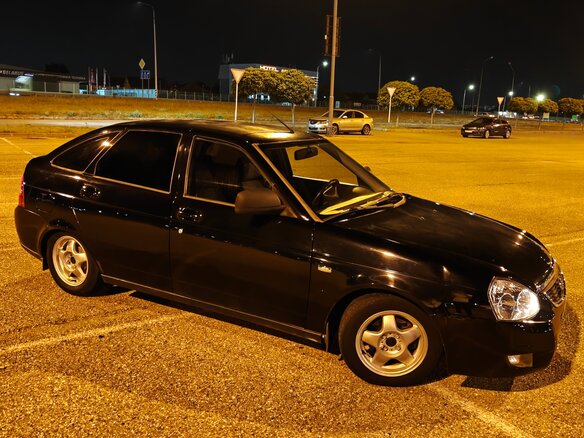 2011 Lada (ВАЗ) Priora I, чёрный, 400000 рублей - вид 9