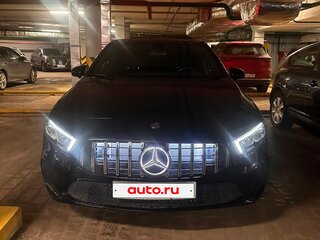 2019 Mercedes-Benz A-Класс 200 IV (W177), чёрный, 2800000 рублей, вид 3