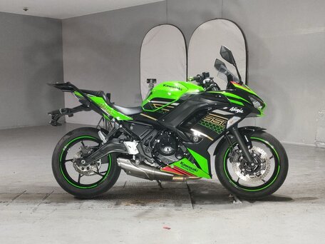 2020 Kawasaki Ninja 650, зелёный, 727000 рублей, вид 1
