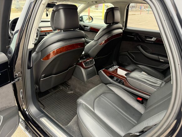 2012 Audi A8 Long III (D4), чёрный, 1800000 рублей - вид 22
