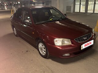 2006 Hyundai Accent ТагАЗ II, красный, 425000 рублей, вид 3