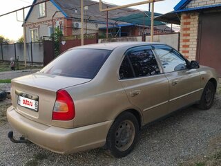 2005 Hyundai Accent ТагАЗ II, бежевый, 360000 рублей, вид 3
