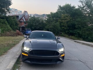 2019 Ford Mustang VI Рестайлинг, серый, 3600000 рублей, вид 1