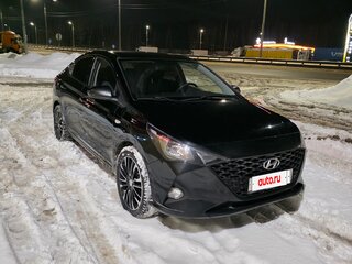 2020 Hyundai Solaris II Рестайлинг, чёрный, 1500000 рублей, вид 1