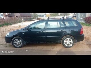 2004 Toyota Corolla IX (E120, E130) Рестайлинг, чёрный, 380000 рублей, вид 3