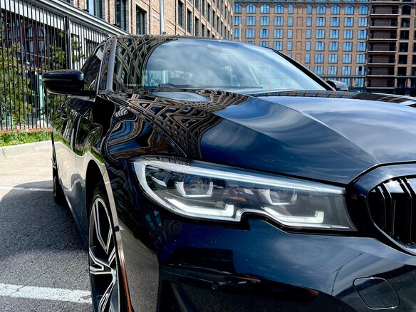 2020 BMW 3 серии 330i xDrive VII (G2x), чёрный, 3490000 рублей - вид 12